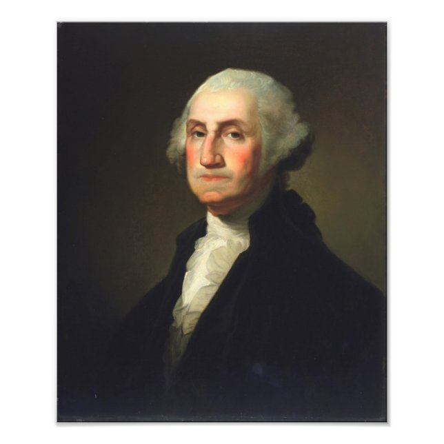Impression Photo Rembrandt Peale - George Washington (Devant)