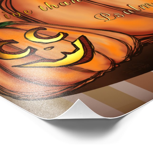 Impression Photo Remercie le Seigneur (Coin)