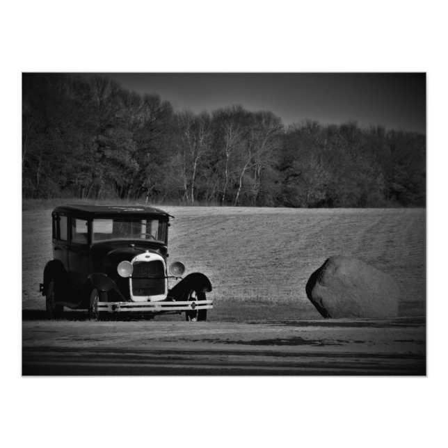 Impression Photo "Reminiscence routière" (Devant)