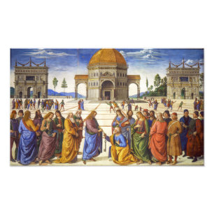 Impression Photo Remise des clefs Pietro Perugino