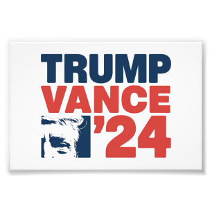 Impression Photo Rendre l'Amérique à nouveau sûre Trump Vance 2024