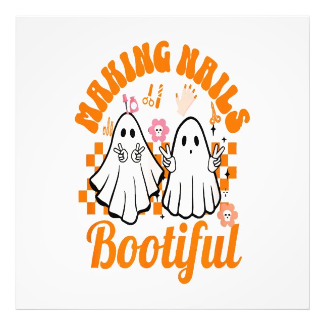 Impression Photo rendu des ongles bootiful halloween (Devant)