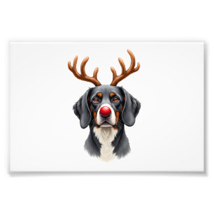 Impression Photo Renne Grand Danois Noël Grand Danois Mère de Chien