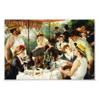 Renoir Luncheon de la fête nautique Imprimer