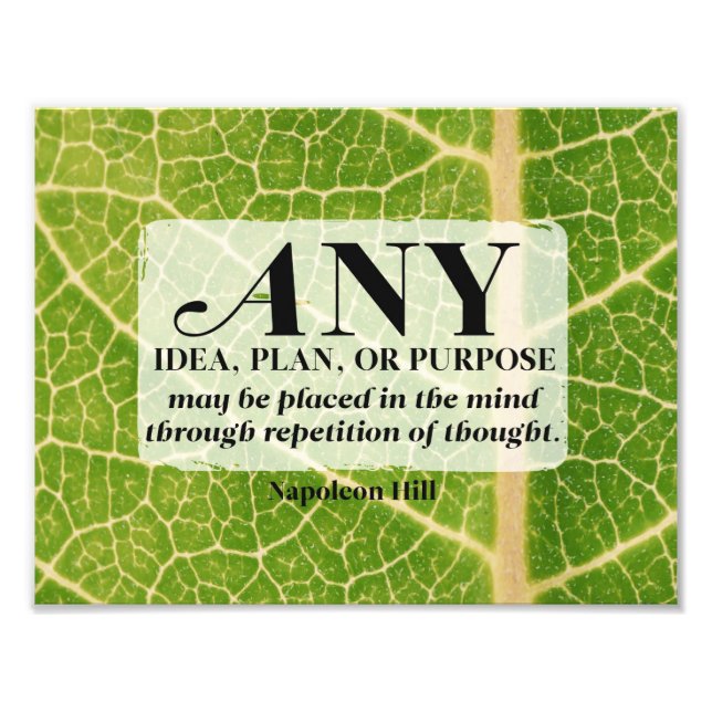 Impression Photo Répétition De La Pensée (Devant)