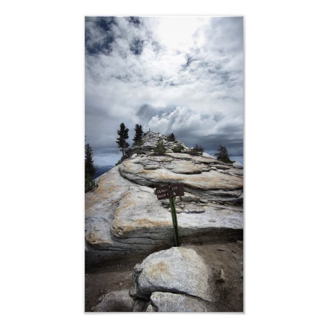 Impression Photo Repos des nuages - Yosemite (Devant)