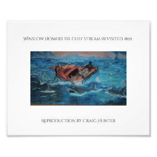 Impression Photo Reproduction de Winslow Homers du Gulf Stream