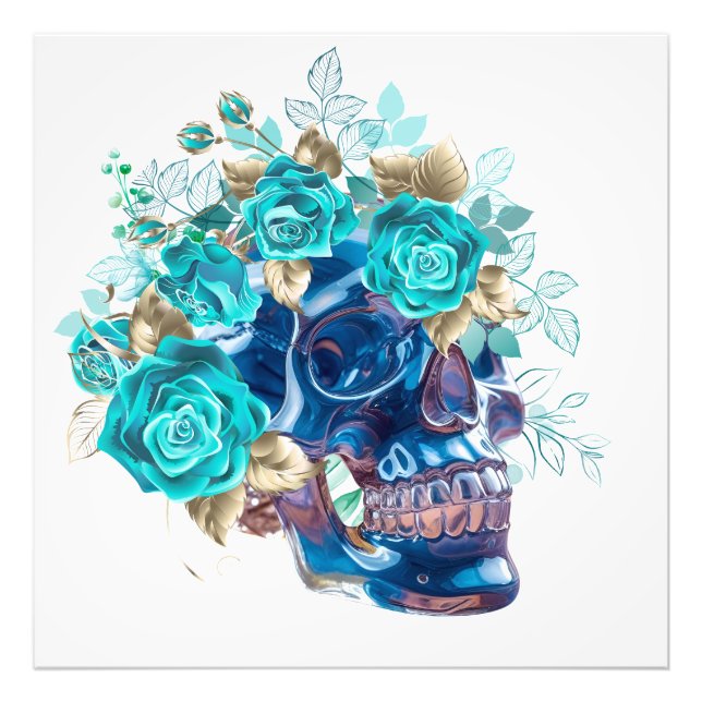 IMPRESSION PHOTO REQUIEM DE FLEUR BLEUE (Devant)