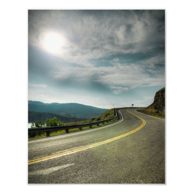 Impression Photo Réservoir Horsetooth Colorado (Devant)