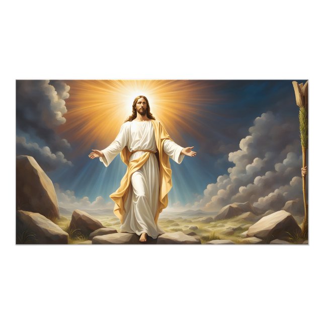 Impression Photo Résurrection de Jésus-Christ (Devant)