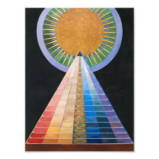 Impression Photo Retable 1 | Hilma af Klint | (Devant)