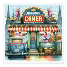 RETRO DINER CINQUANTES