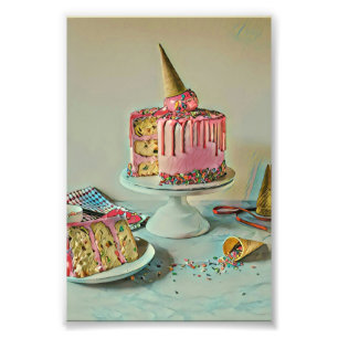 Impression Photo Retro ice cream popsicle