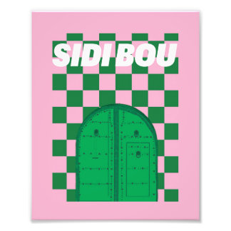 Impression Photo Retro Sidi Bou Said