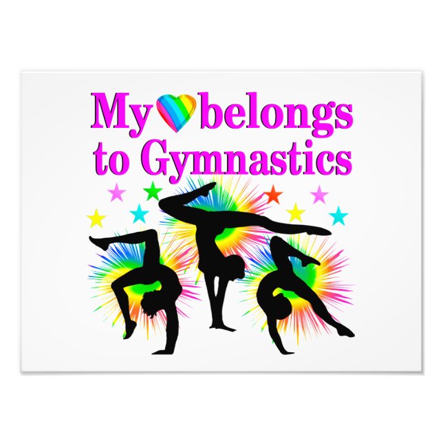 IMPRESSION PHOTO RÊVE DE LA GYMNASTIQUE (Devant)