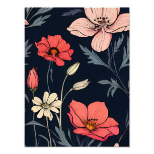 Impression Photo Rêves Floraux Vibrants