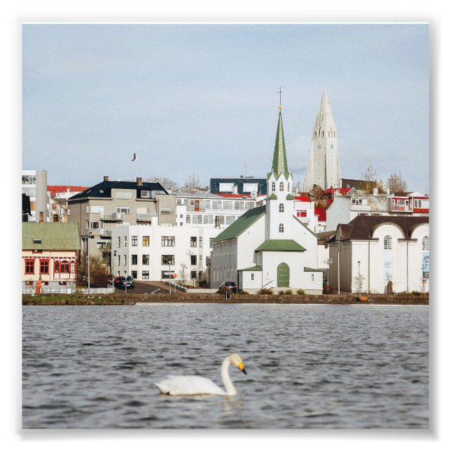 Impression Photo Reykjavik Islande (Devant)