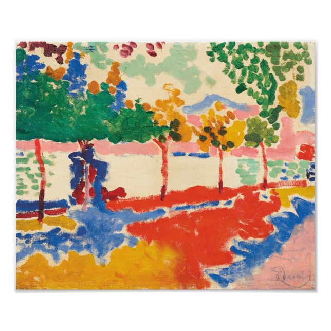 Impression Photo Rives de la rivière | André Derain | (Devant)