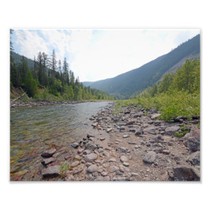 Impression Photo rivière de 0374 8/12 automnes d'Eagle en parc de