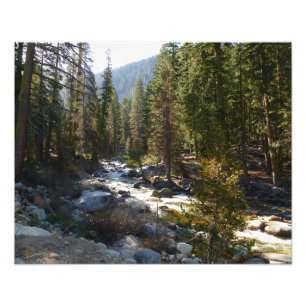 Impression Photo Rivière Kaweah dans le parc national de Sequoia