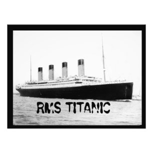 Impression Photo RMS Titanic Passenger Liner