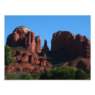 Impression Photo Rocher de la Cathédrale à Sedona Arizona Monument