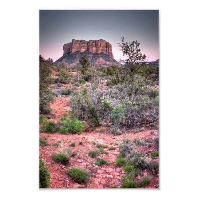 Impression Photo Rocher de la cloche Sedona, AZ (Devant)