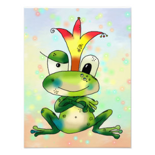 Impression Photo roi grenouille