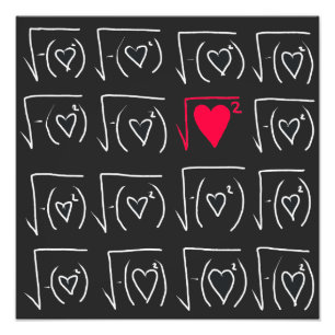 Impression Photo Romance de geek en maths : trouver l'amour réel
