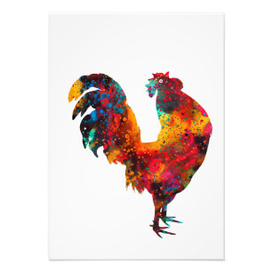 Impression Photo Rooster