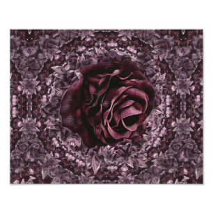 Impression Photo Rosace Mandala