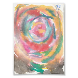 Impression Photo Rose
