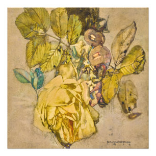 Impression Photo Rose d'hiver par Charles Rennie Mackintosh