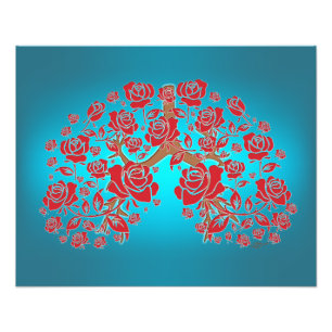 Impression Photo Roses et espoir