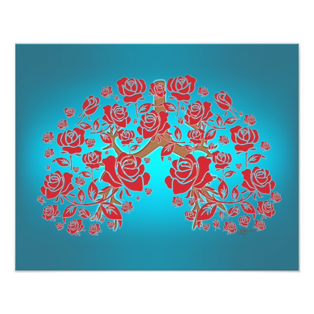 Impression Photo Roses et espoir (Devant)