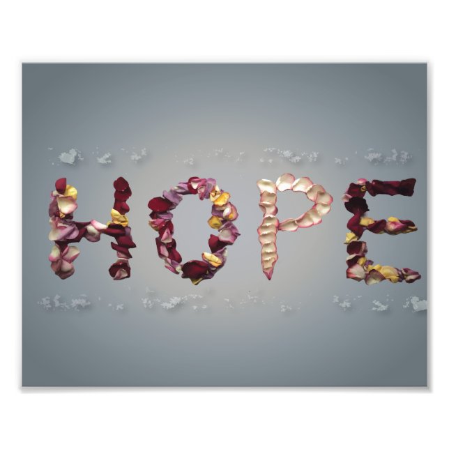 Impression Photo Roses optimistes (Devant)