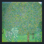 Impression Photo Rosiers sous les arbres par Gustav Klimt<br><div class="desc">Gustav Klimt - Rosebushes under the Trees,  1905. Gustav Klimt était un peintre symboliste autrichien et l'un des membres les plus importants du mouvement de la sécession de Vienne. Klimt est réputé pour ses peintures,  peintures murales,  croquis et autres objets d'art</div>