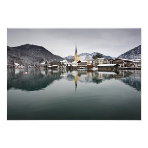 Impression Photo Rottach-Egern au Tegernsee, Bavière en hiver