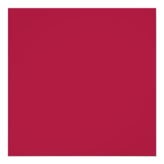 Impression Photo Rouge (couleur solide) (Devant)