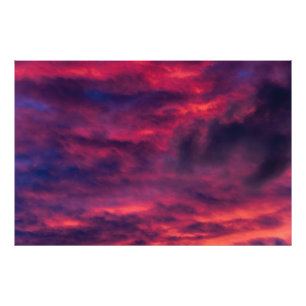 Impression Photo rouge d'août