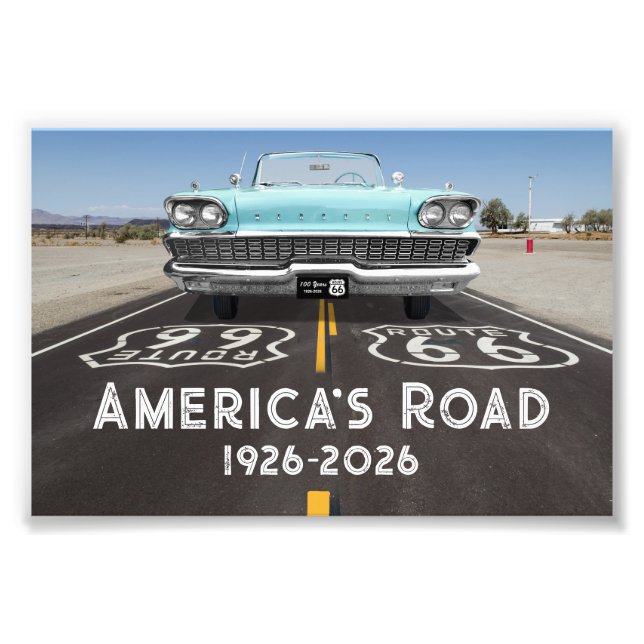Impression Photo Route 66 centenaire (Devant)