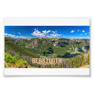 Impression Photo Route de Beartooth