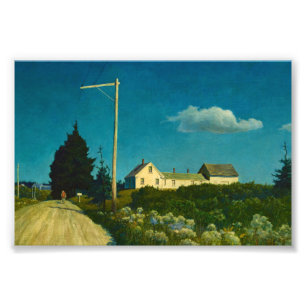 Impression Photo Route vers la maison Jones par Newell Convers Wyet