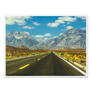 Impression Photo Route vers le bassin de Sabrina