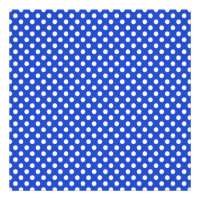 Royal Blue Combination Polka Dots by STaylor