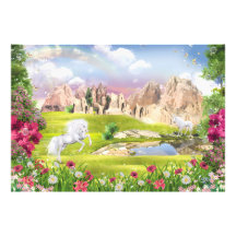 Royaume Magique de la Licorne – Paysage de Château