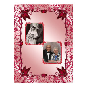 Impression Photo Ruby Happy 40e anniversaire de Mariage
