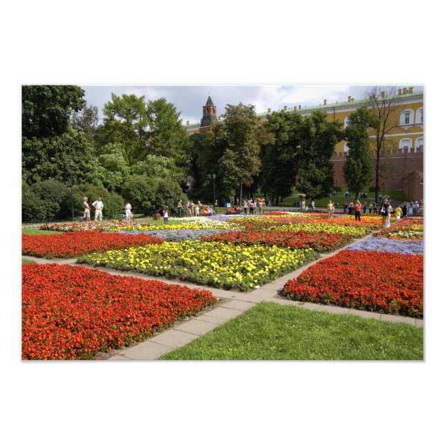 Impression Photo Russie, Moscou, Place Rouge, Alexandrovsky (Devant)
