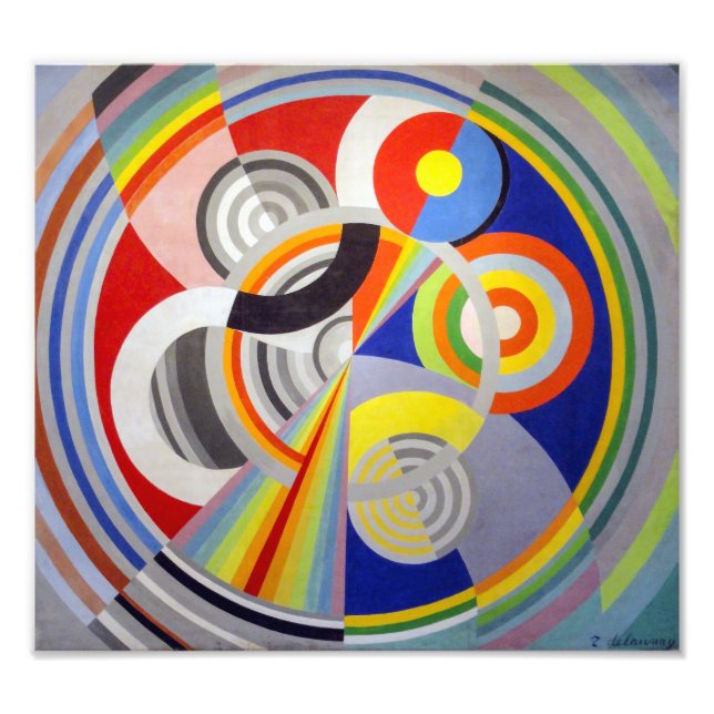 Impression Photo Rythme n° 1 | Robert Delaunay | (Devant)