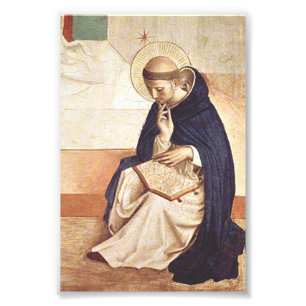 Impression Photo Saint Dominique par Fra Angelico Renaissance Beaux